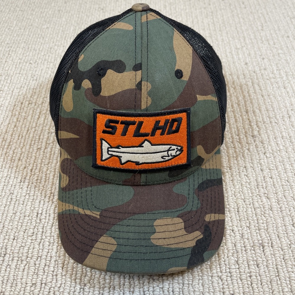STLHD Standard Camo Trucker Hat Fishing